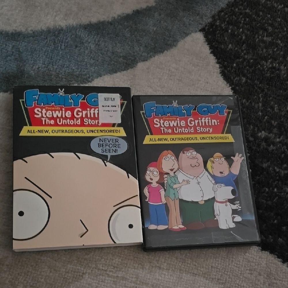 Family Guy Stewie Griffin The Untold Story DVD Set